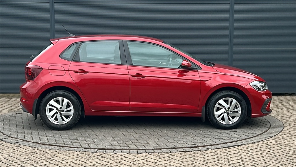 Volkswagen Polo 1.0 Tsi Life Dsg 95 Ps FM22EFX Red #4