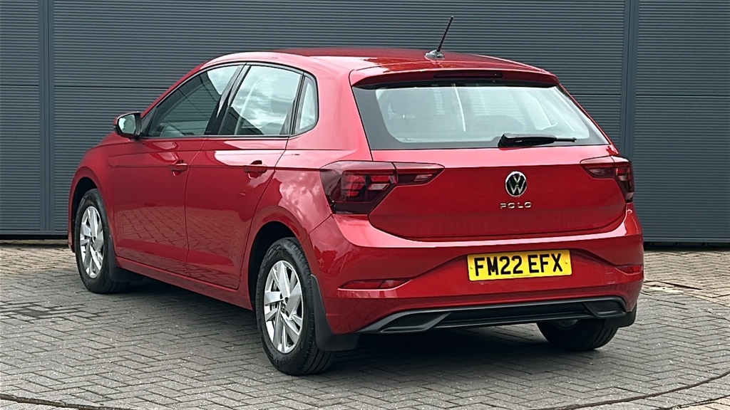 Volkswagen Polo 1.0 Tsi Life Dsg 95 Ps FM22EFX Red #3