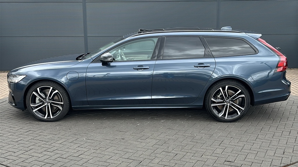 Volvo V90 2.0 T8 455 Phev Ultra Dark Awd 455 Ps Blue #4