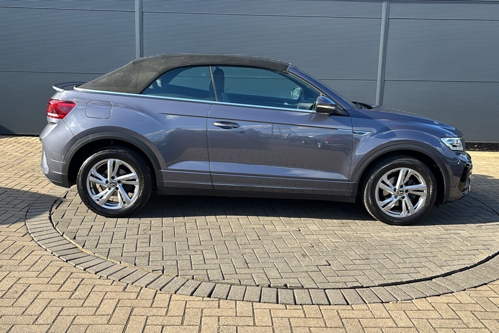 Volkswagen T-Roc 1.5 Tsi R-line Dsg 150 Ps Grey #4