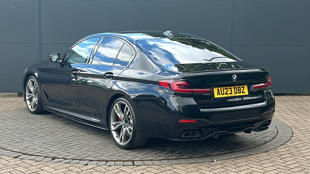 BMW 5 Series M550i Xdrive 530 Ps Black #3
