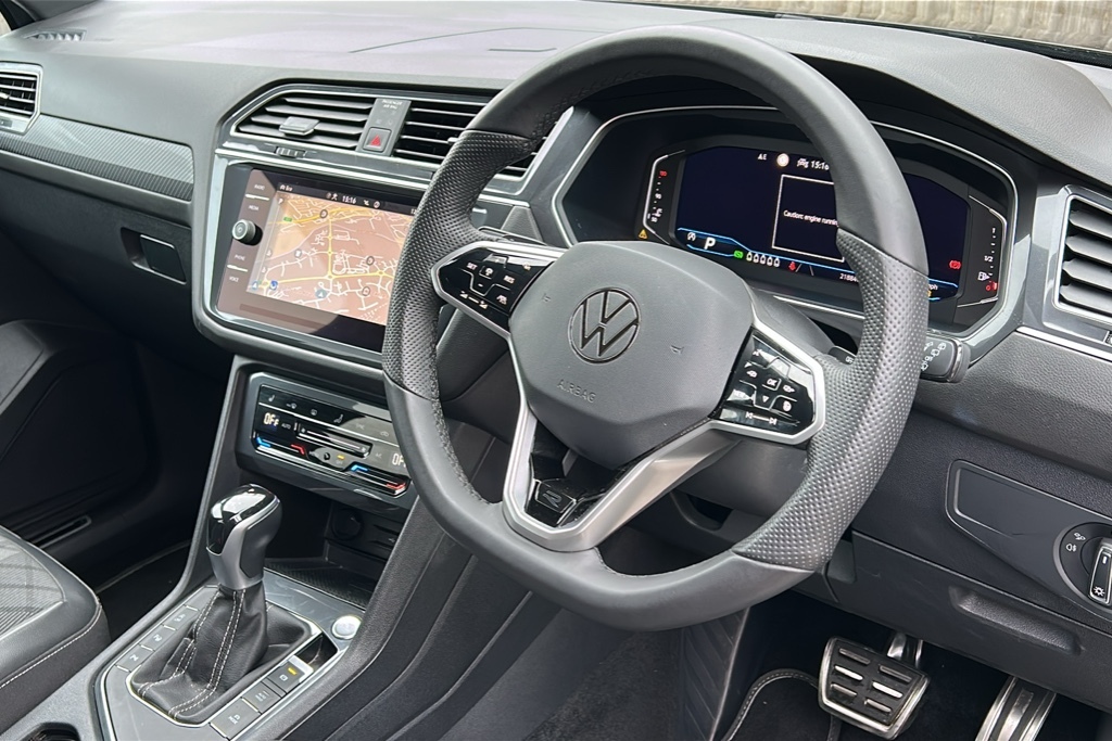 Volkswagen Tiguan Allspace 2.0 Tdi R-line Dsg 150 Ps Black #6
