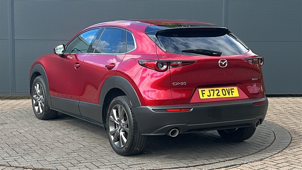 Mazda CX-30 2.0 E-skyactiv X Mhev Sport Lux 186 Ps Red #3