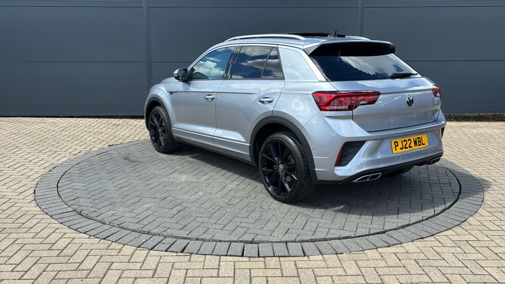 Volkswagen T-Roc 2.0 Tsi 4Motion R-line Dsg 190 Ps Silver #3