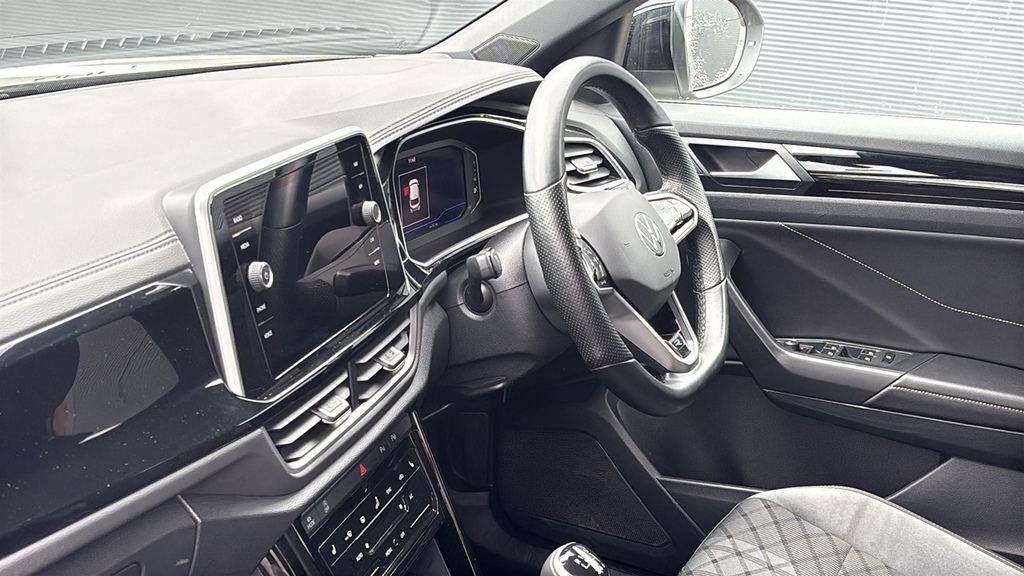 Volkswagen T-Roc 1.5 Tsi Evo R-line 150 Ps Grey #2