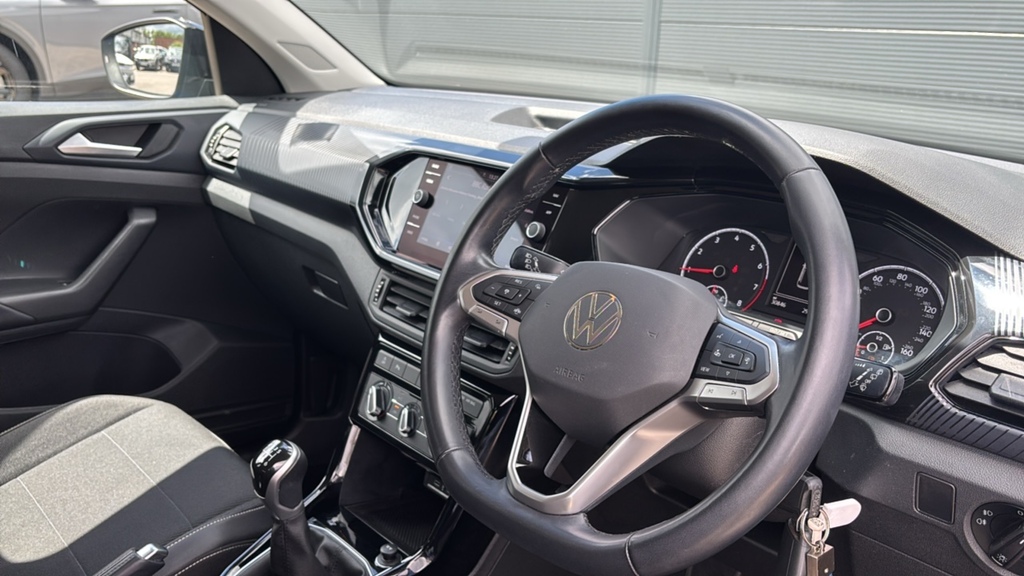 Volkswagen T-Cross Se White #6