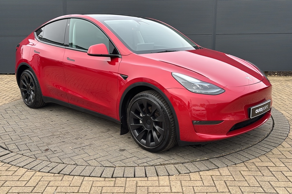Tesla Model Y Long Range Awd 384 Ps Red