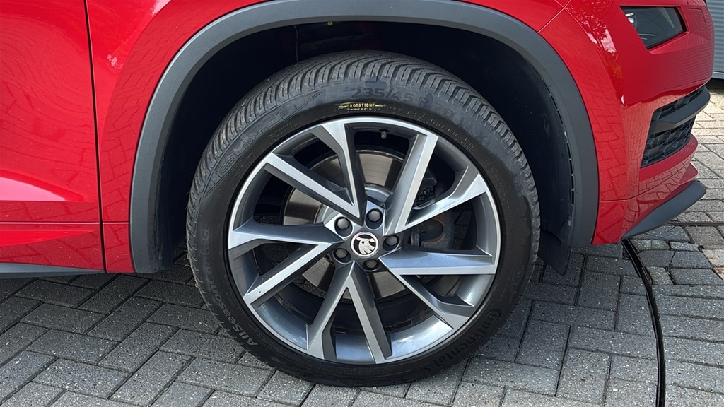 Skoda Kodiaq 2.0 Tdi 190 Sport Line 4X4 Dsg 7 Seat 190 P Red #5