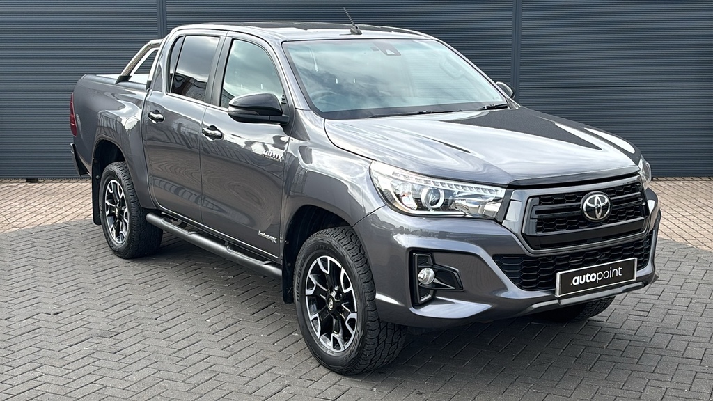 Toyota HILUX Invincible Dcab Pup 2.4 D-4d Lthr 3.5T Tow Grey