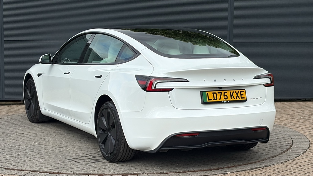 Tesla Model 3 Long Range Awd 351 Ps White #3