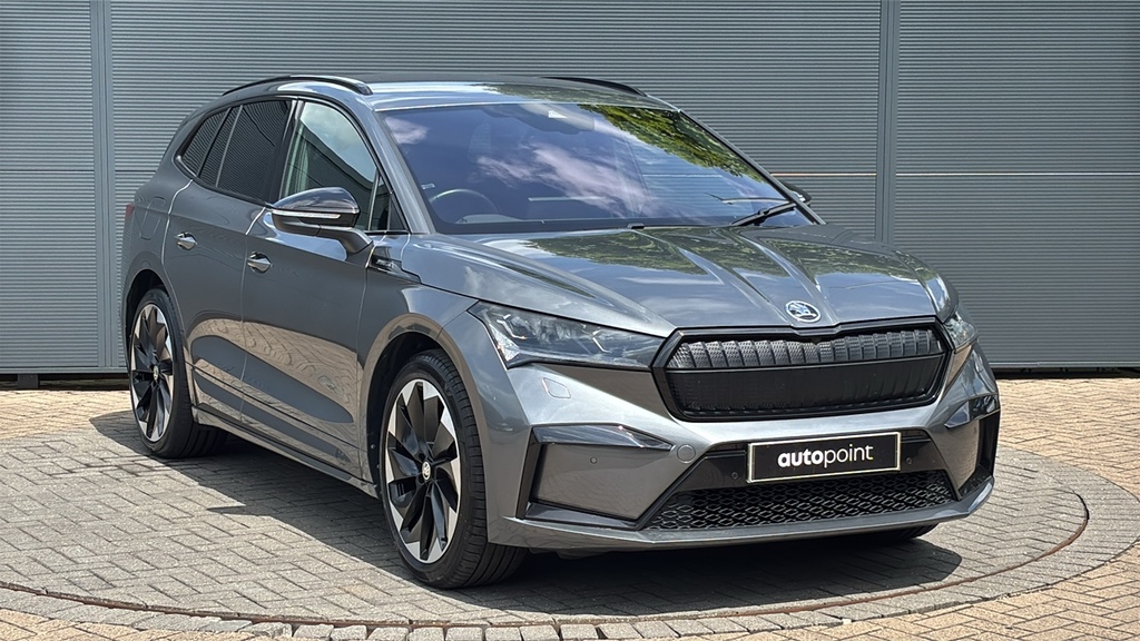 Skoda ENYAQ 195Kw 80X Sportline 82Kwh 4X4 265 Ps Grey