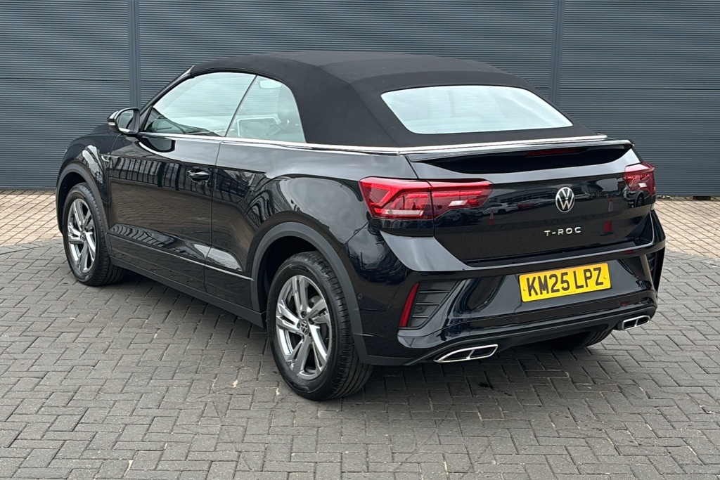 Volkswagen T-Roc 1.5 Tsi R-line Dsg 150 Ps Black #3
