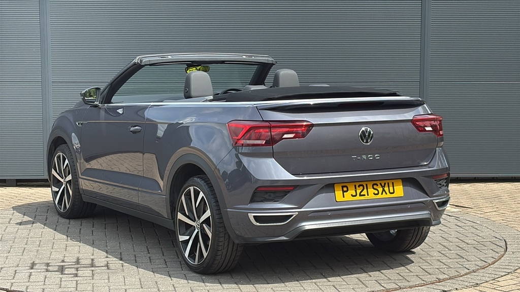 Volkswagen T-Roc 1.5 Tsi R-line Dsg 150 Ps Grey #3