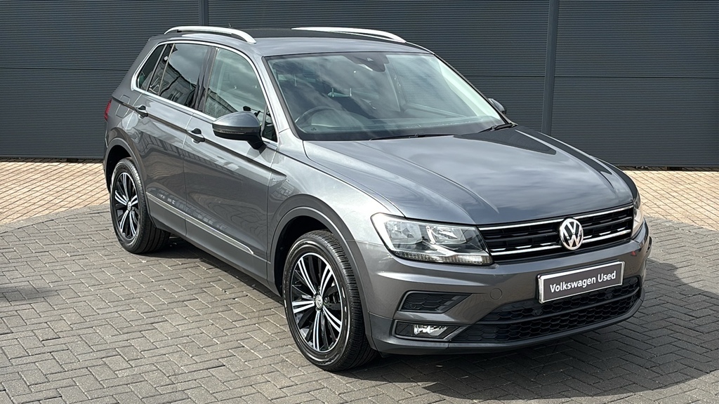 Volkswagen Tiguan 2.0 Tdi 150 4Motion Se Nav Dsg 150 Ps SD68ONM Grey