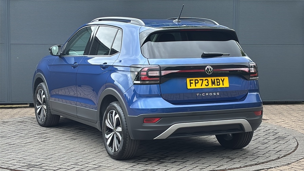 Volkswagen T-Cross 1.0 Tsi Black Edition 95 Ps Blue #3