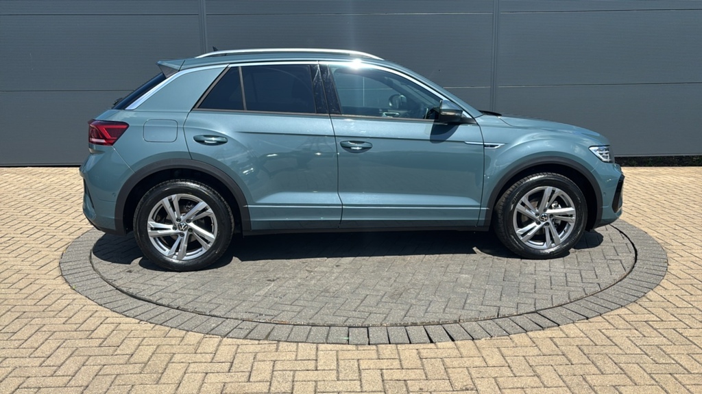 Volkswagen T-Roc 1.5 Tsi R-line 150 Ps Blue #4