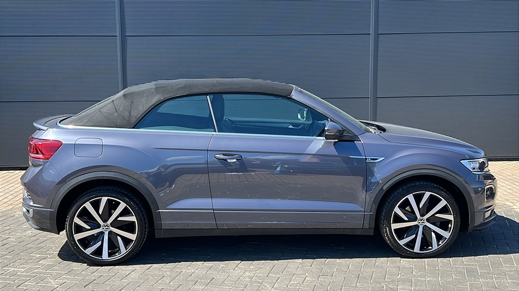 Volkswagen T-Roc 1.5 Tsi R-line Dsg 0 Ps Grey #4