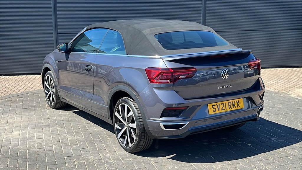 Volkswagen T-Roc 1.5 Tsi R-line Dsg 0 Ps Grey #3