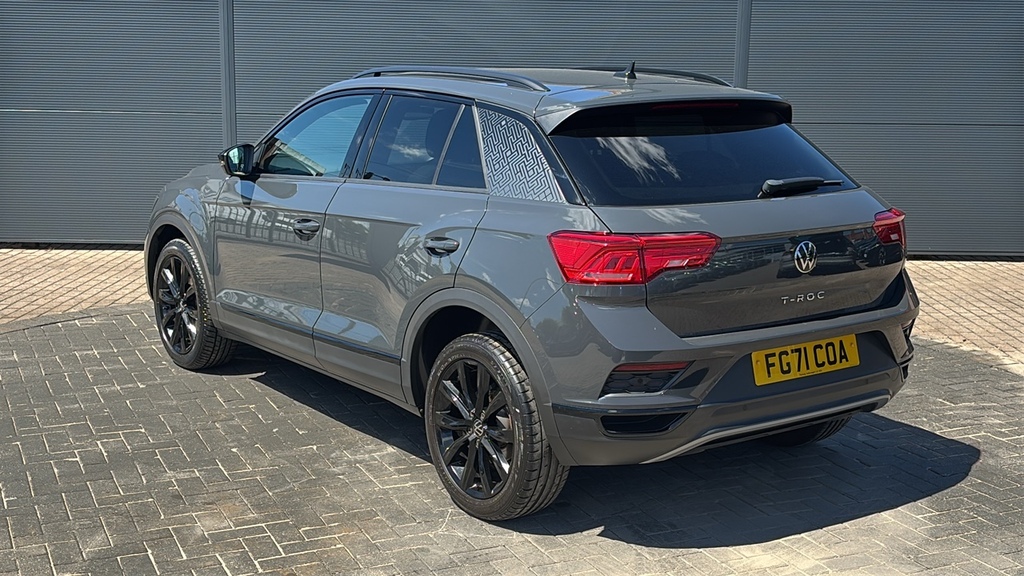 Volkswagen T-Roc 1.5 Tsi Evo Black Edition 150 Ps Grey #3