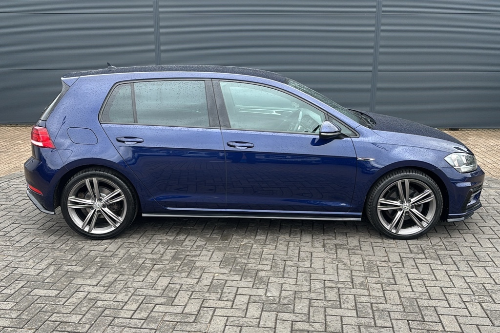 Volkswagen Golf 2.0 Tdi R-line Dsg 150 Ps KP69OTD White #4