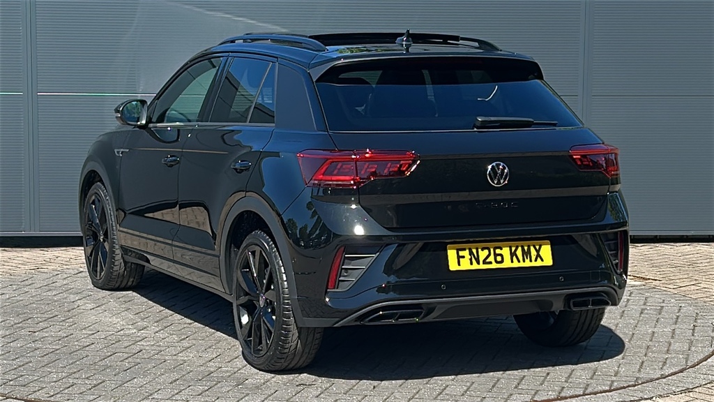 Volkswagen T-Roc 1.5 Tsi Black Edition Plus Dsg 0 Ps Black #3
