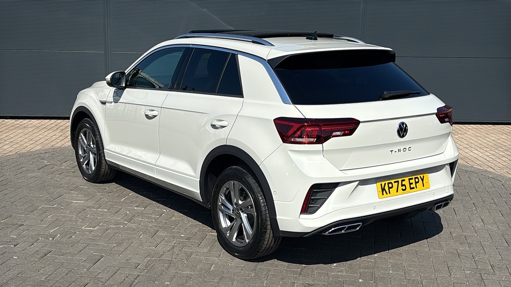 Volkswagen T-Roc 1.5 Tsi R-line Dsg 0 Ps Grey #3