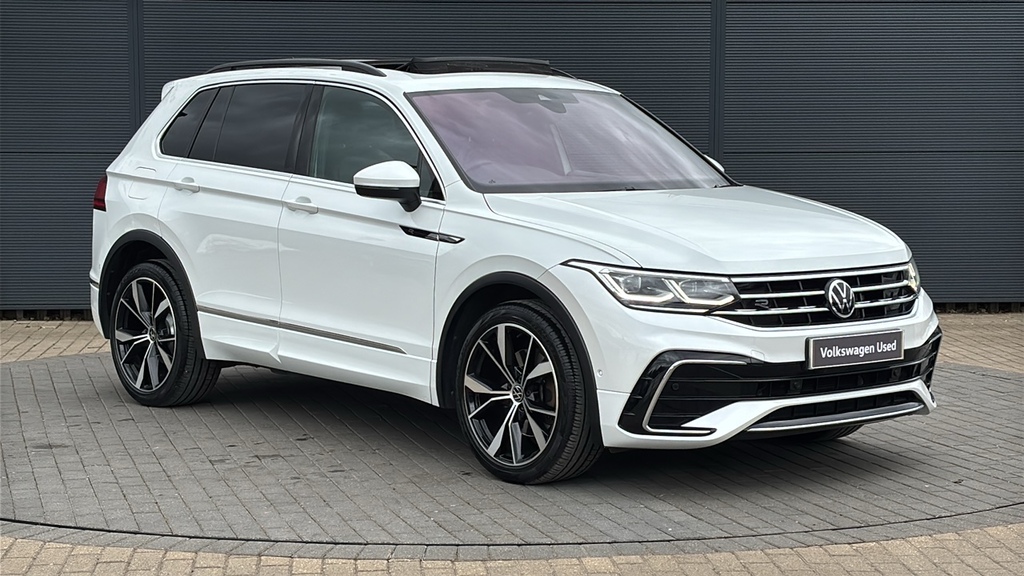 Volkswagen Tiguan 2.0 Tdi 200 4Motion R-line Dsg 200 Ps White