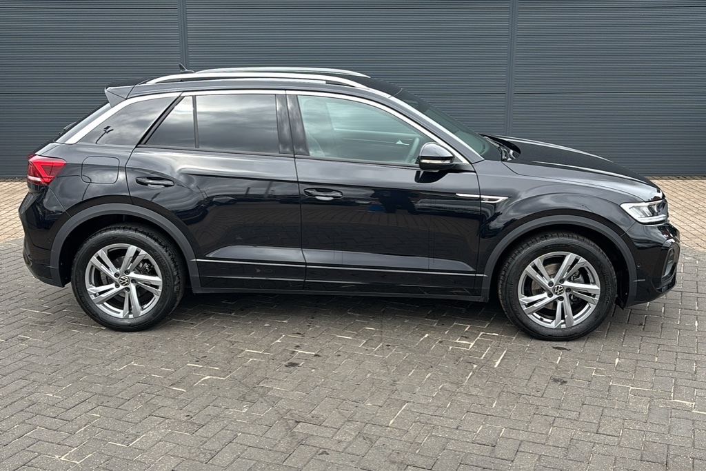 Volkswagen T-Roc 1.5 Tsi R-line Dsg 150 Ps Black #4