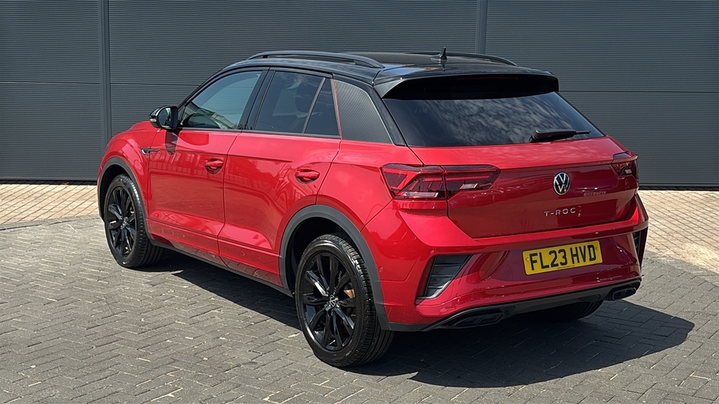 Volkswagen T-Roc 1.5 Tsi R-line Dsg 0 Ps Red #3