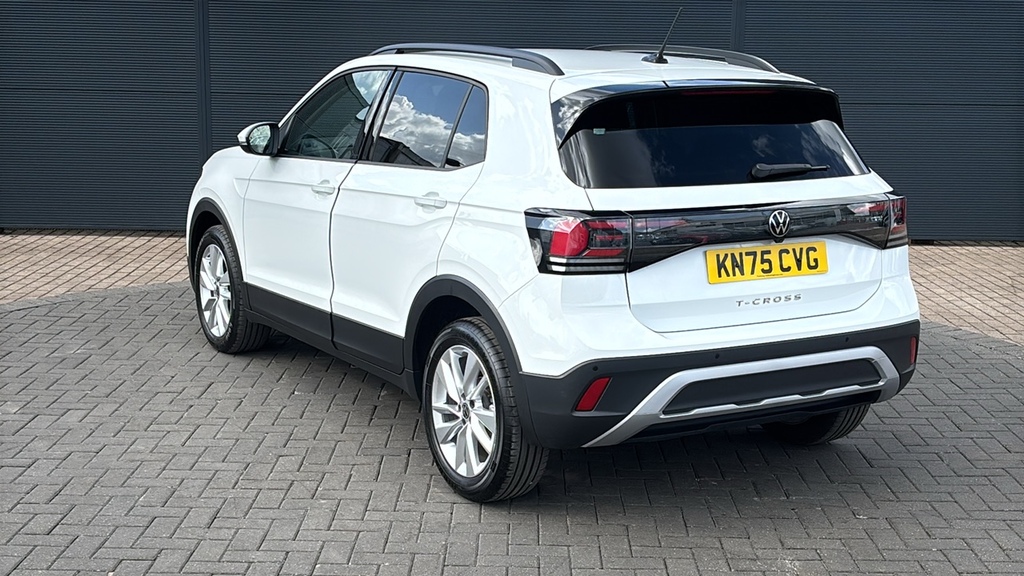 Volkswagen T-Cross 1.0 Tsi 115 Match Dsg 0 Ps White #3