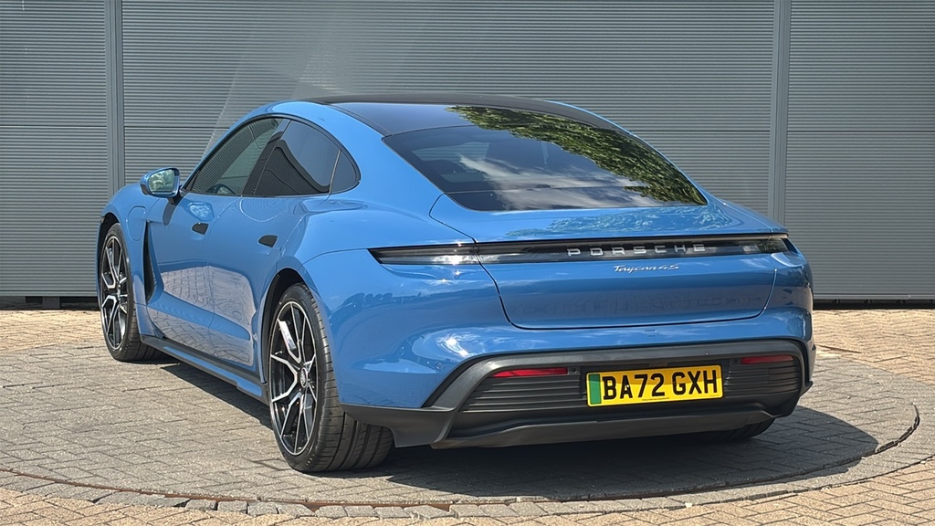 Porsche Taycan 420Kw 4S 93Kwh 0 Ps Blue #3