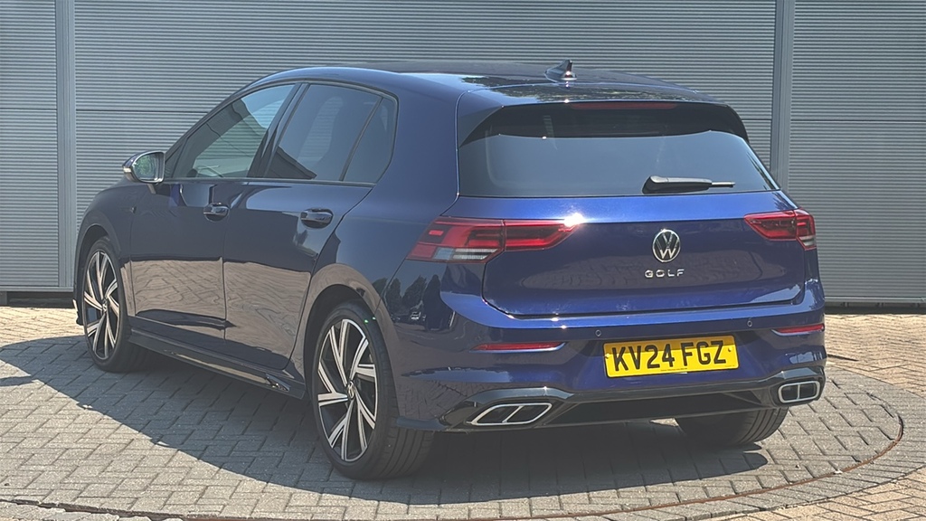 Volkswagen Golf 2.0 Tdi 150 R-line Dsg 150 Ps KV24FGZ Blue #3
