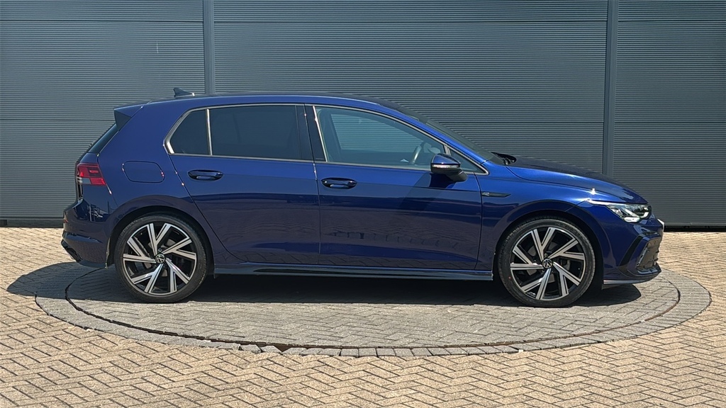 Volkswagen Golf 2.0 Tdi 150 R-line Dsg 150 Ps KV24FGZ Blue #4
