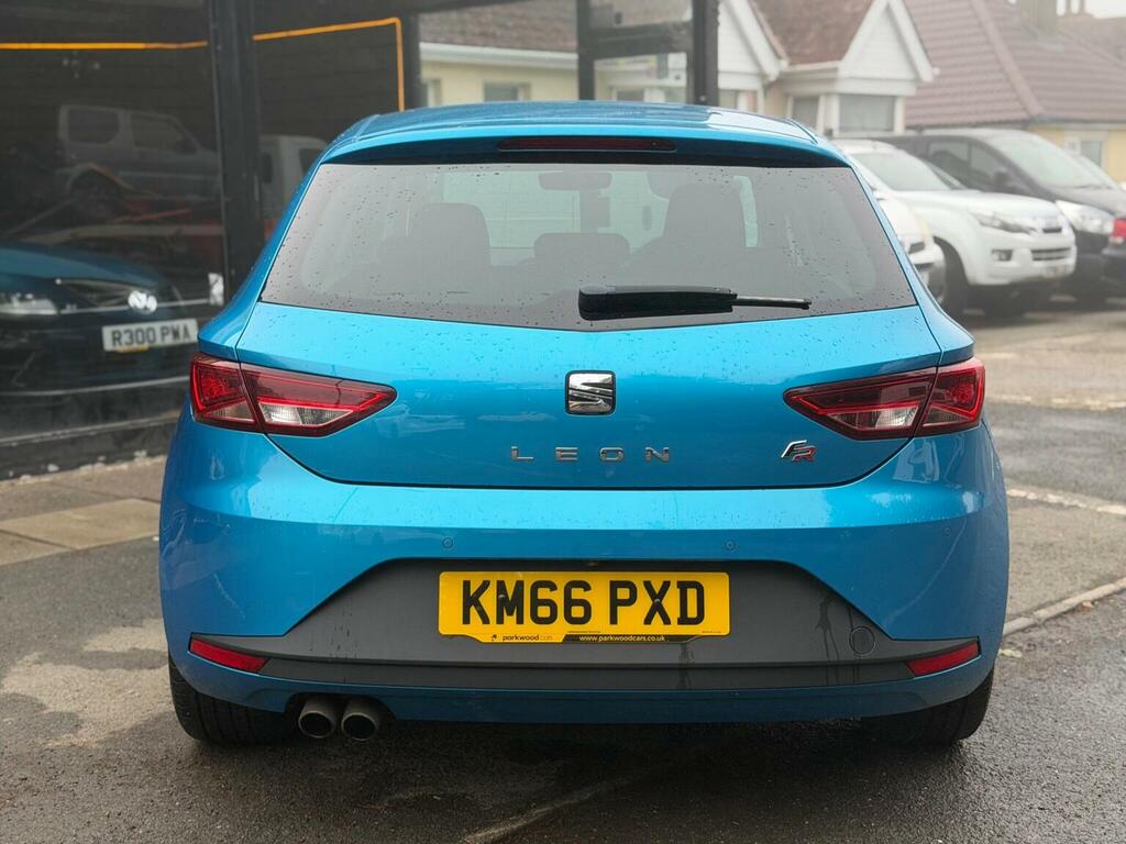 Seat Leon Hatchback 2.0 Tsi Cupra 300 Sport Coupe Euro 6 S Blue #6