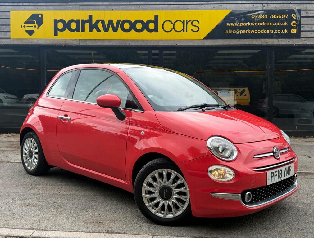 Fiat 500 Hatchback 1.2 Lounge Euro 6 Ss 201818 Pink