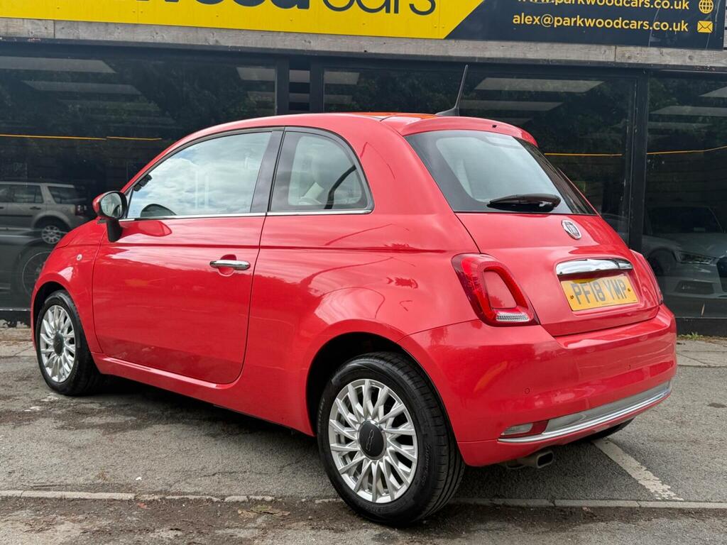 Fiat 500 Hatchback 1.2 Lounge Euro 6 Ss 201818 PF18YMP Pink #4