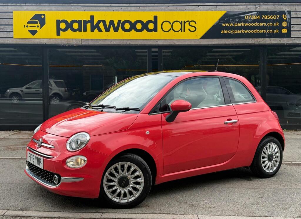 Fiat 500 Hatchback 1.2 Lounge Euro 6 Ss 201818 PF18YMP Pink #3
