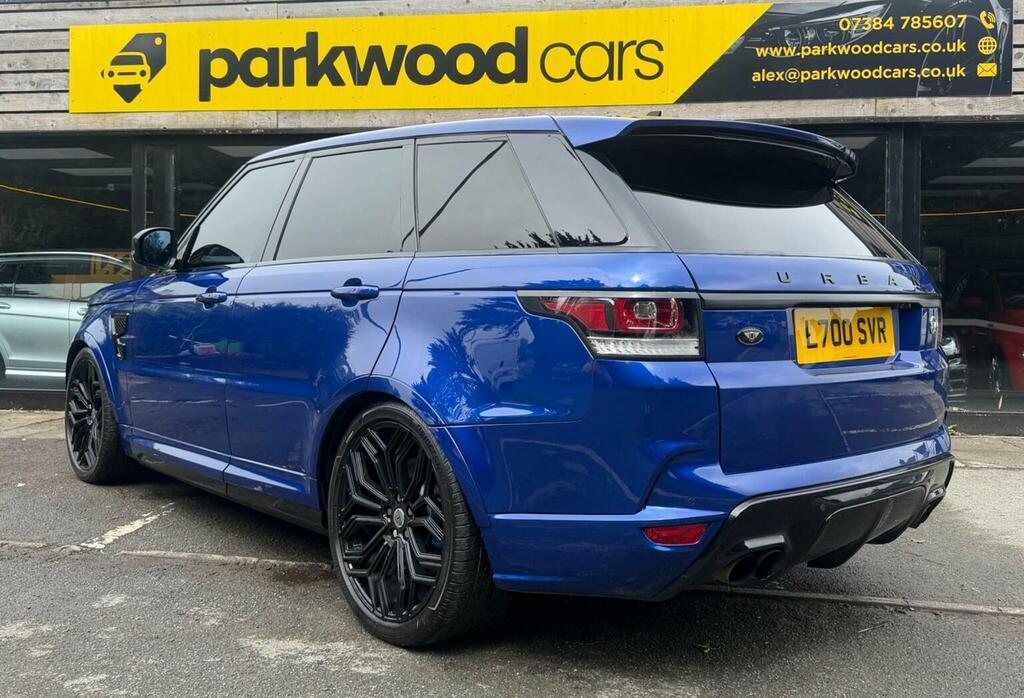 Land Rover Range Rover Sport 5.0 V8 Svr 4Wd Euro 6 Ss Blue #4