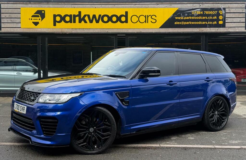Land Rover Range Rover Sport 5.0 V8 Svr 4Wd Euro 6 Ss Blue #3