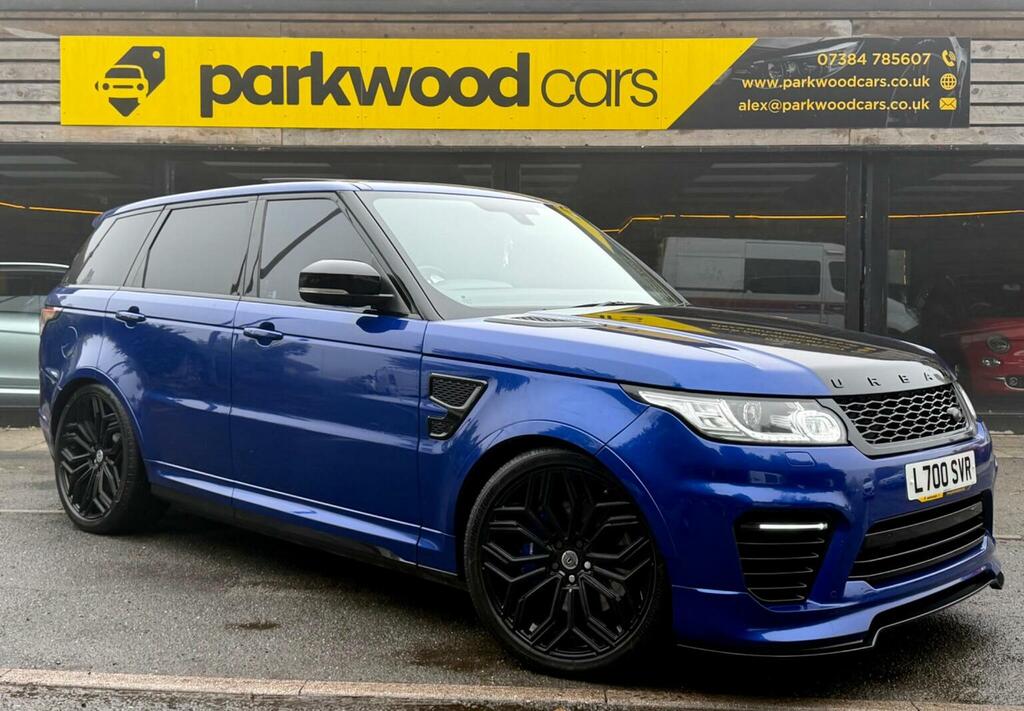 Land Rover Range Rover Sport 5.0 V8 Svr 4Wd Euro 6 Ss Blue