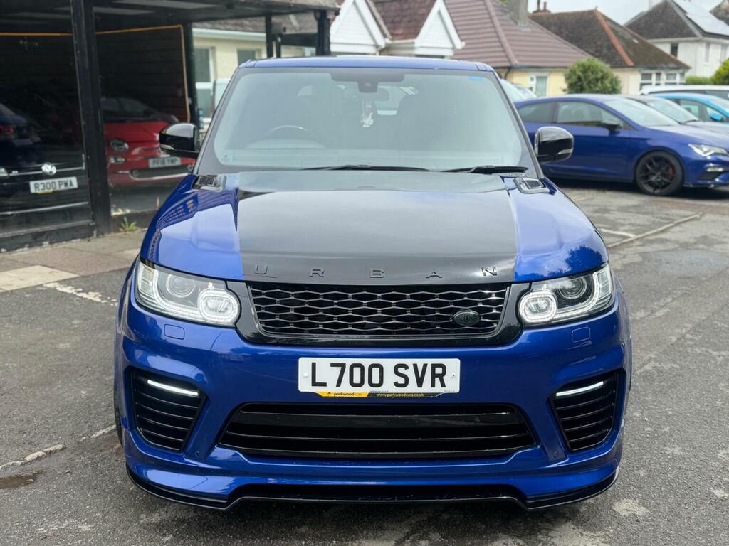 Land Rover Range Rover Sport 5.0 V8 Svr 4Wd Euro 6 Ss Blue #5