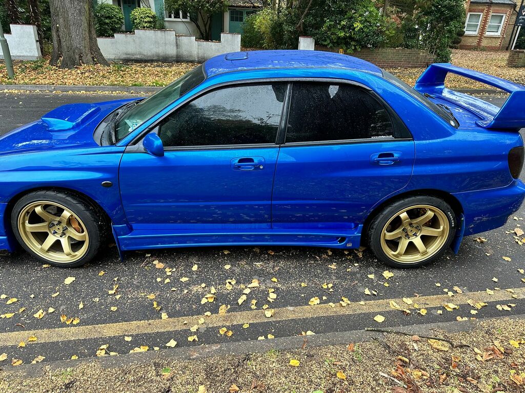 Subaru WRX STI Saloon Euro 1 Blue #3