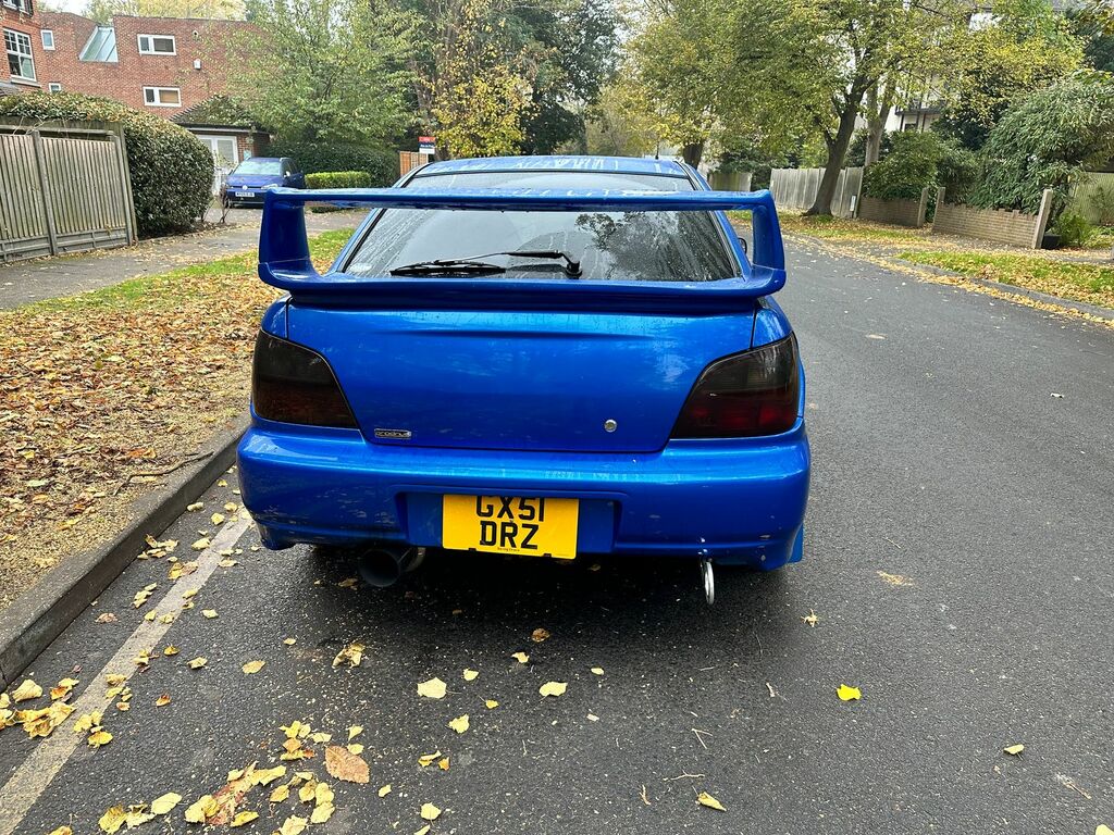 Subaru WRX STI Saloon Euro 1 Blue #4