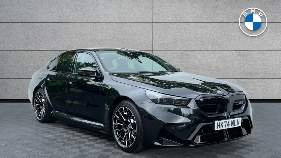 BMW M5 M5 Saloon HK74NLN Black #2