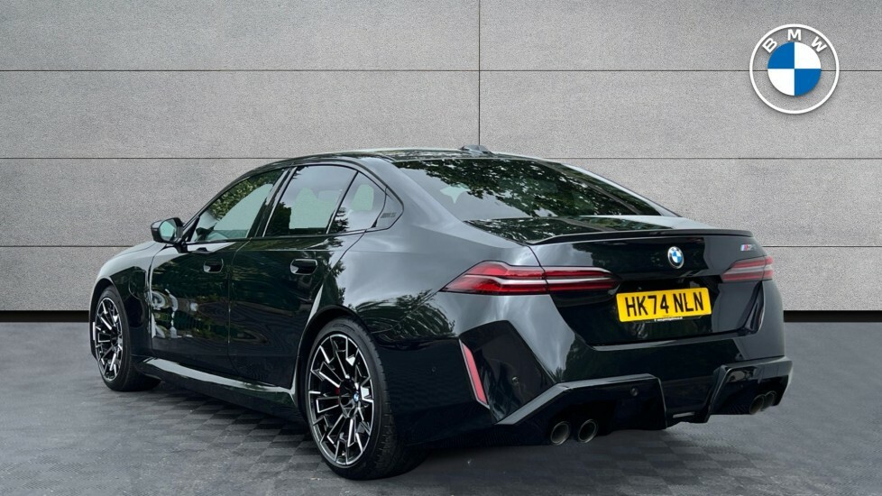 BMW M5 M5 Saloon HK74NLN Black #4
