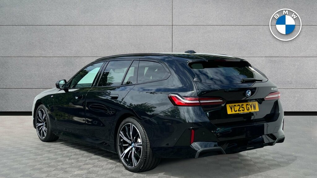 BMW 5 Series 530E M Sport Touring YC25GYW Black #3