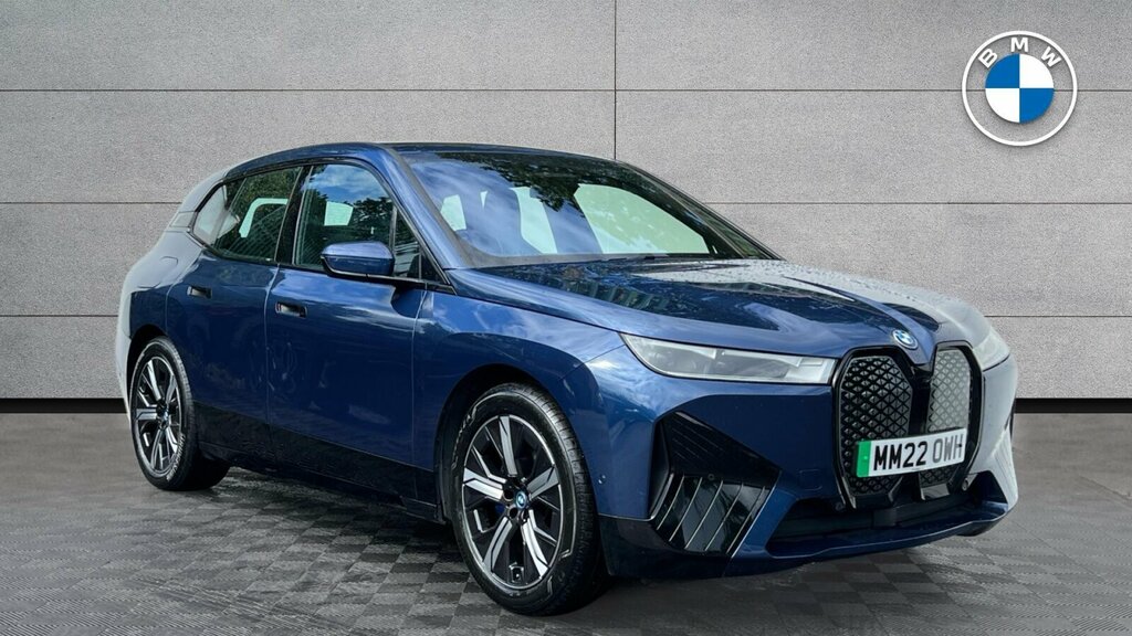 BMW iX Ix Xdrive40 M Sport MM22OWH Blue #2