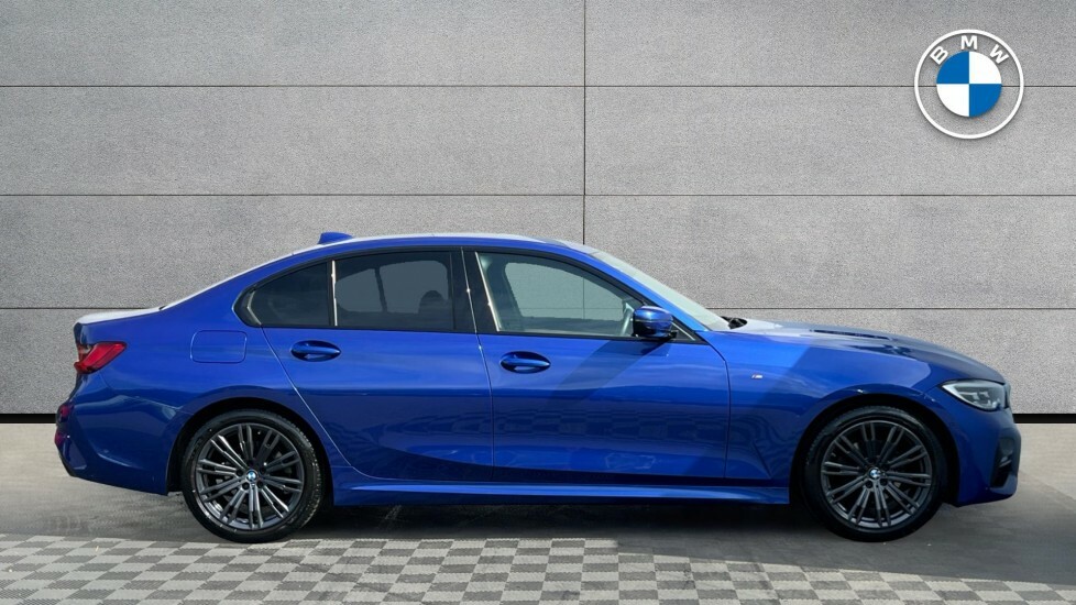 BMW 3 Series 320I Xdrive M Sport Saloon HD21ACJ Blue #5