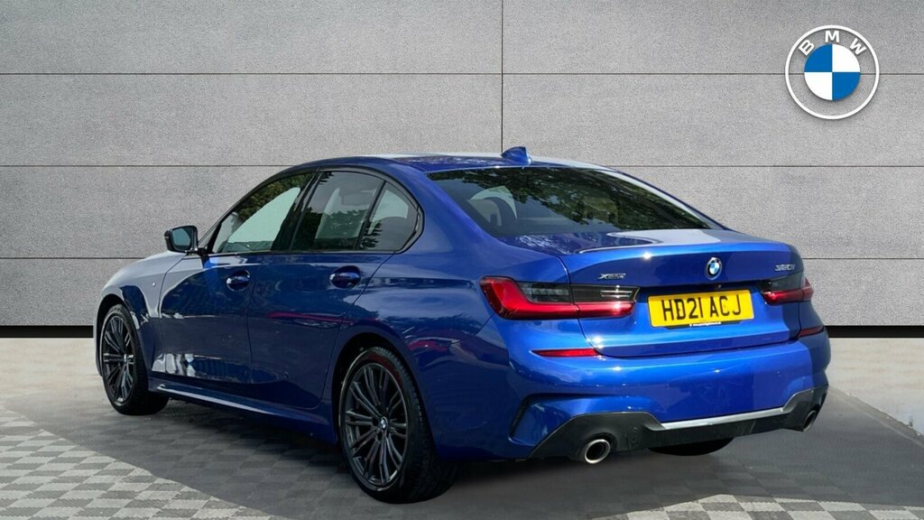 BMW 3 Series 320I Xdrive M Sport Saloon HD21ACJ Blue #3