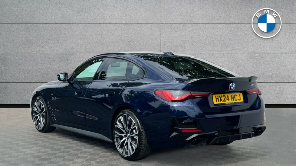 BMW 4 Series Gran Coupe M440i Xdrive Gran Coupe HX24NCJ Blue #4